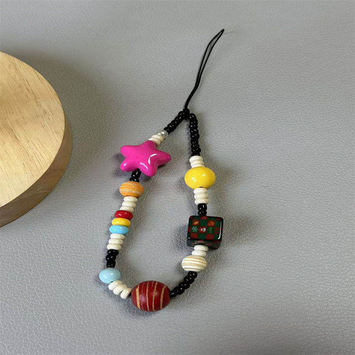 Colorful Beaded Charm Phone Strap Kalsten 1790134889