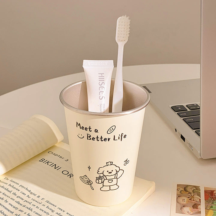Ceramic mug with cheerful character design Kalsten