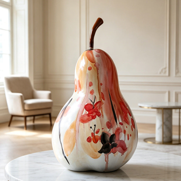 Artistic Decorative Apple Sculpture