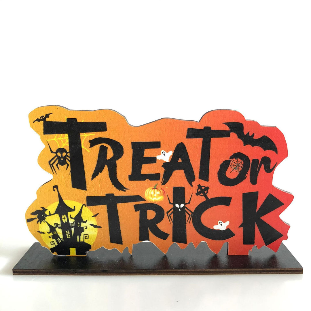 Halloween-Themed Decorative Table Centerpiece