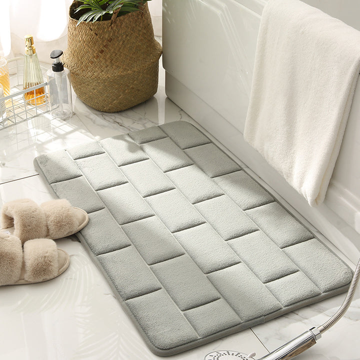 Plush Bath Mat Kalsten