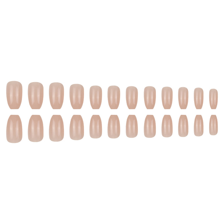Glossy Almond-Shape Press-On Nails Kalsten