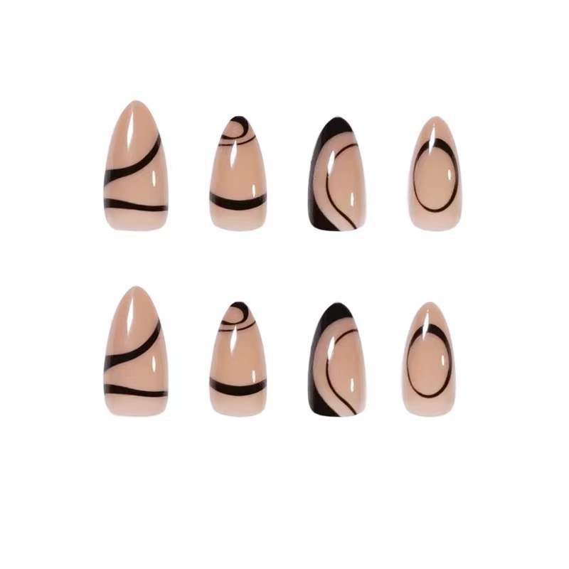 Artificial nails with elegant minimalist design Kalsten