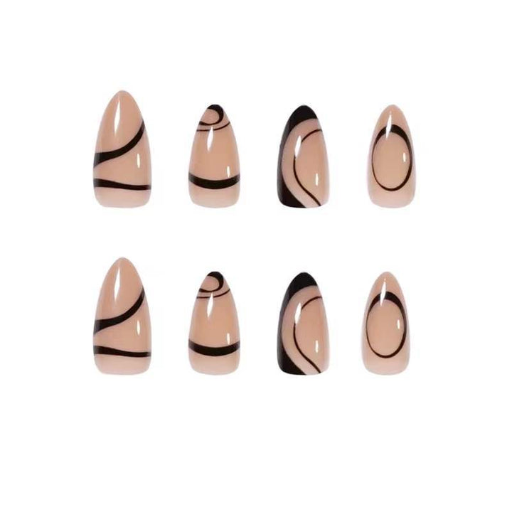 Artificial nails with elegant minimalist design Kalsten