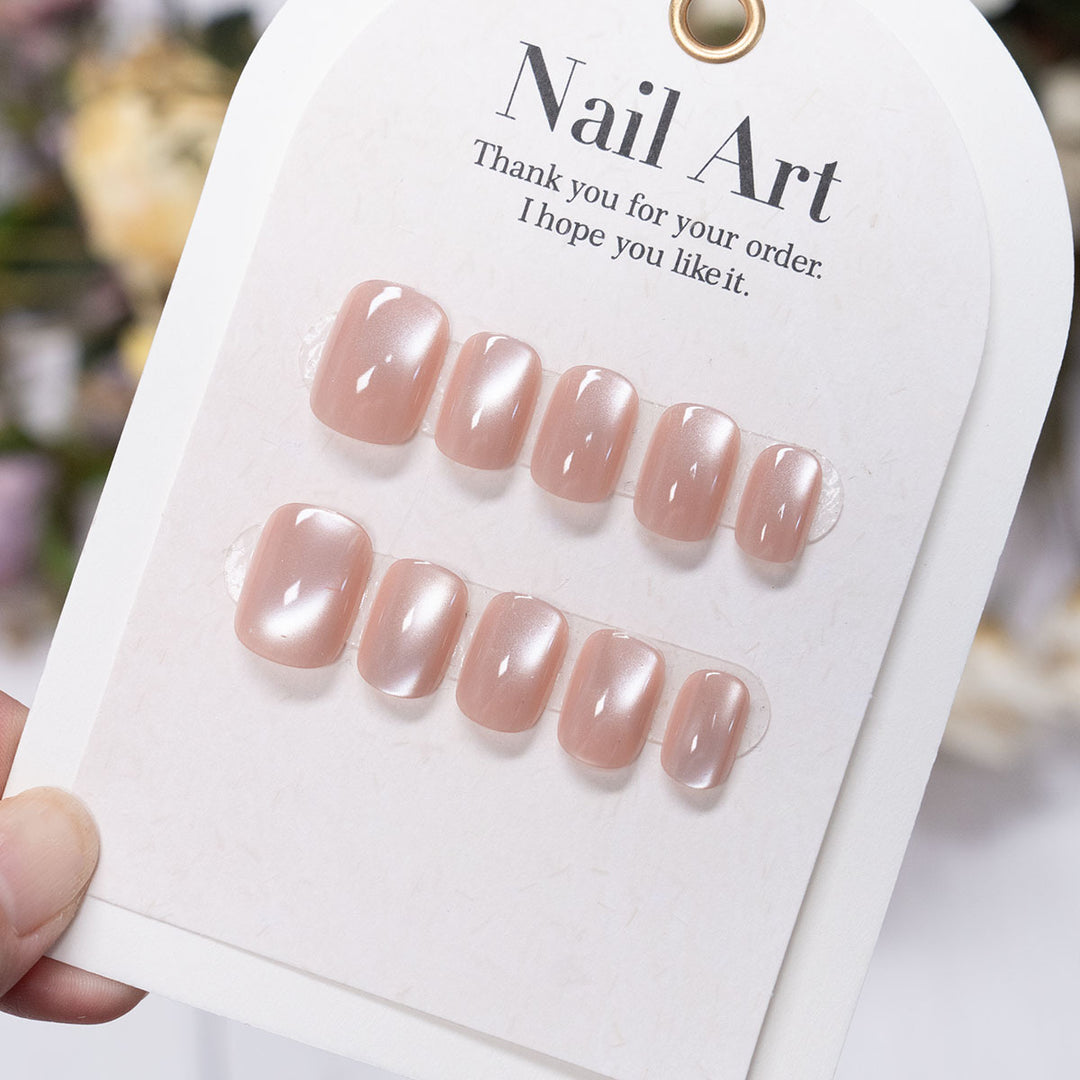 Elegant Press-On Nail Art Set