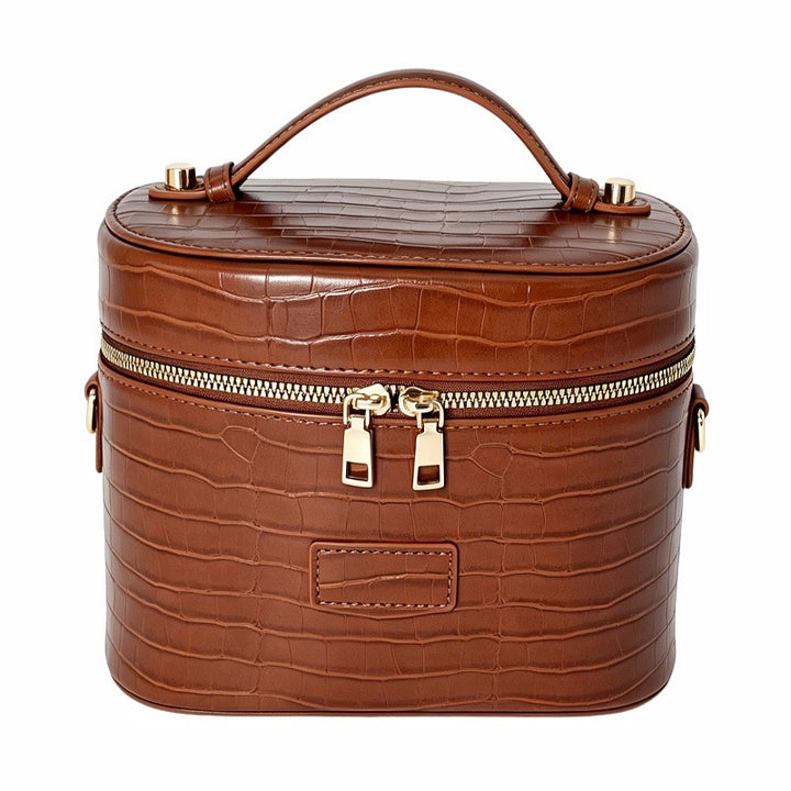 Cosmetic bag in elegant crocodile look by Kalsten