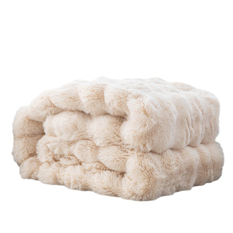 Women luxurious and super soft fleece blanket Kalsten
