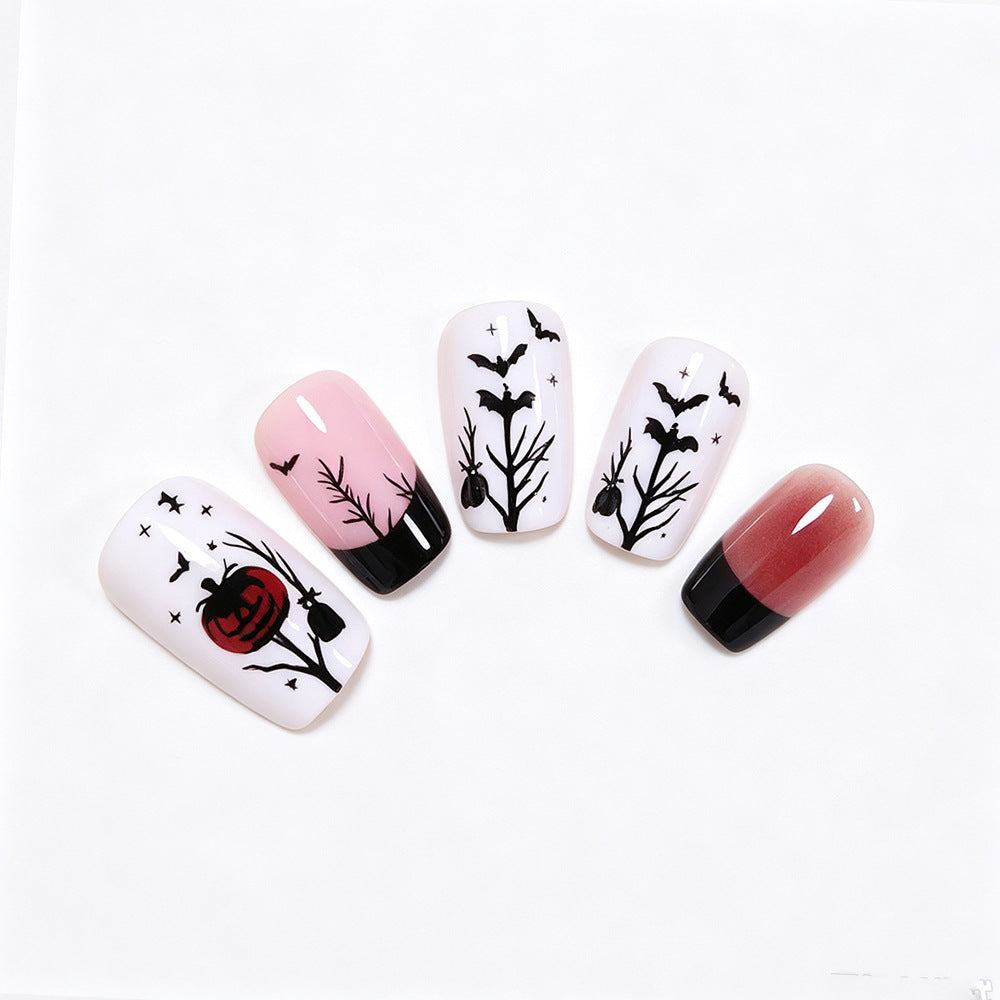 Themed Halloween Nail Art Design Kalsten
