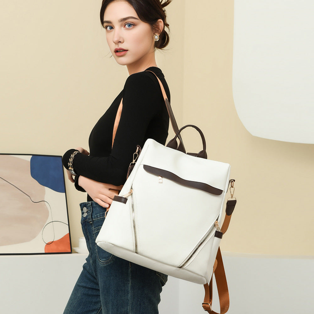 Multi-Functional Leather Backpack Kalsten