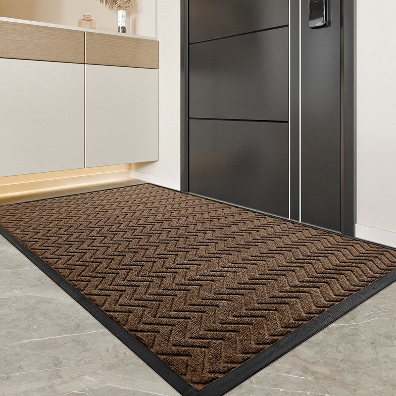 Durable Chevron Design Entrance Mat Kalsten