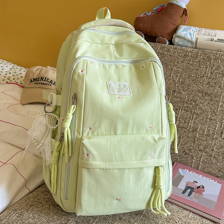 Decorative Floral Embellished Backpack Kalsten