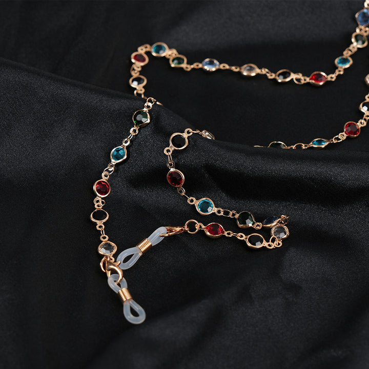 Decorative Gemstone Eyewear Chain Kalsten