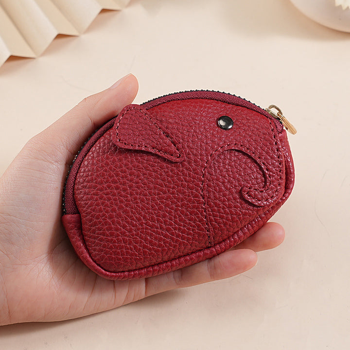 Cute Elephant-Shaped Coin Purse