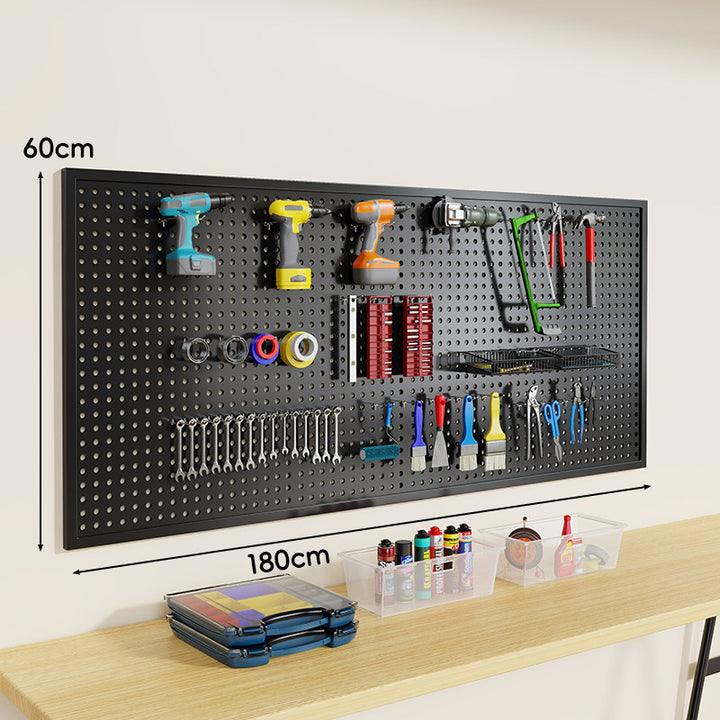 Pegboard Double-Prong Metal Hooks Compact Heavy-Duty Display Hangers