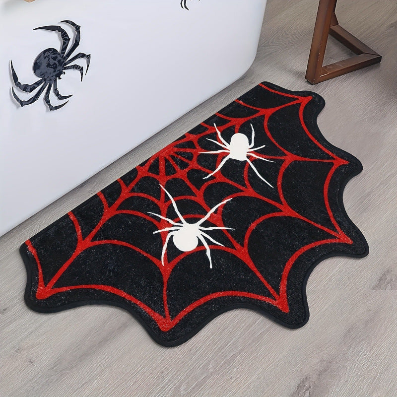 Spooky Halloween-Themed Bath Mat