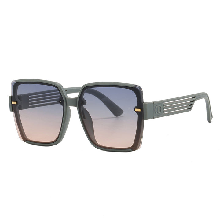 Women's square sunglasses with trendy geometric design Kalsten