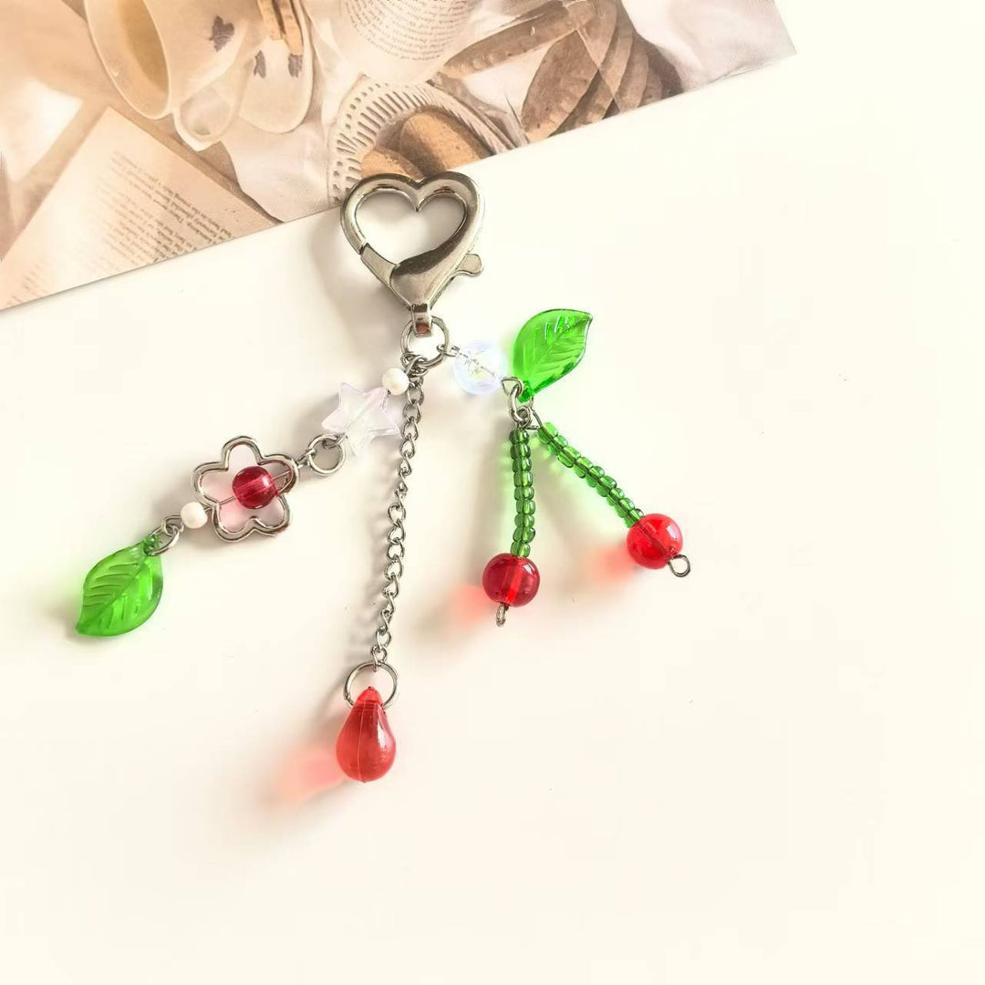 Charming Floral Pendant Keychain Kalsten