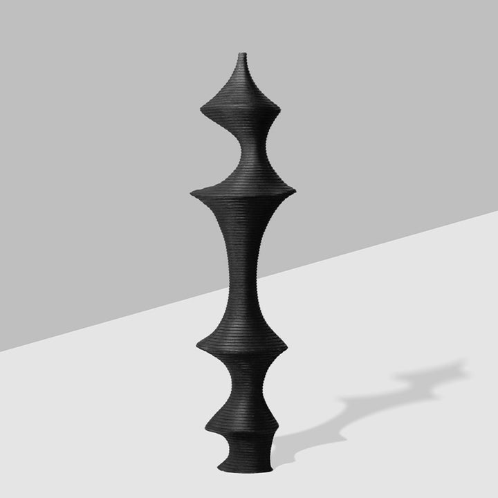 Modern Textured Decorative Sculpture