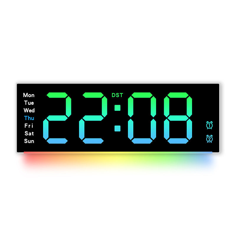 Digital wall clock with temperature sensor Kalsten