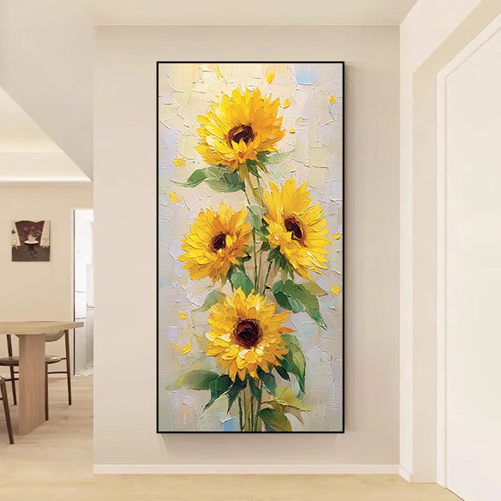 Floral Sunflower Canvas Art