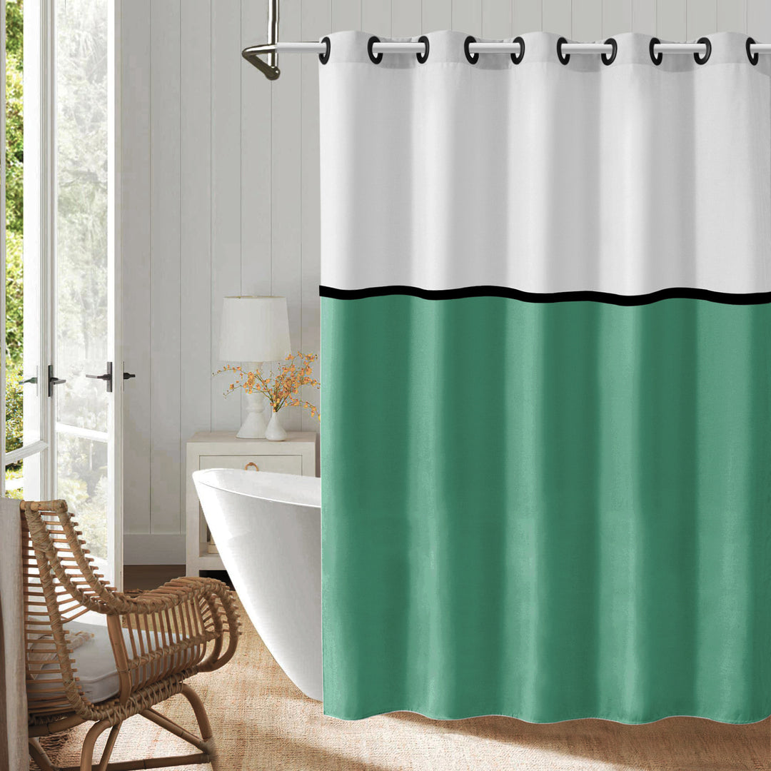 Modern Geometric Design Shower Curtain Kalsten