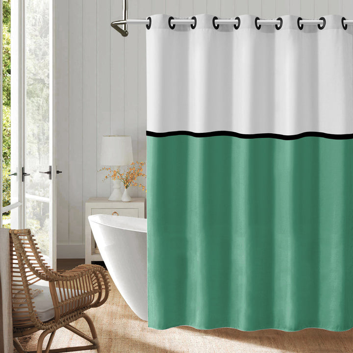 Modern Geometric Design Shower Curtain Kalsten