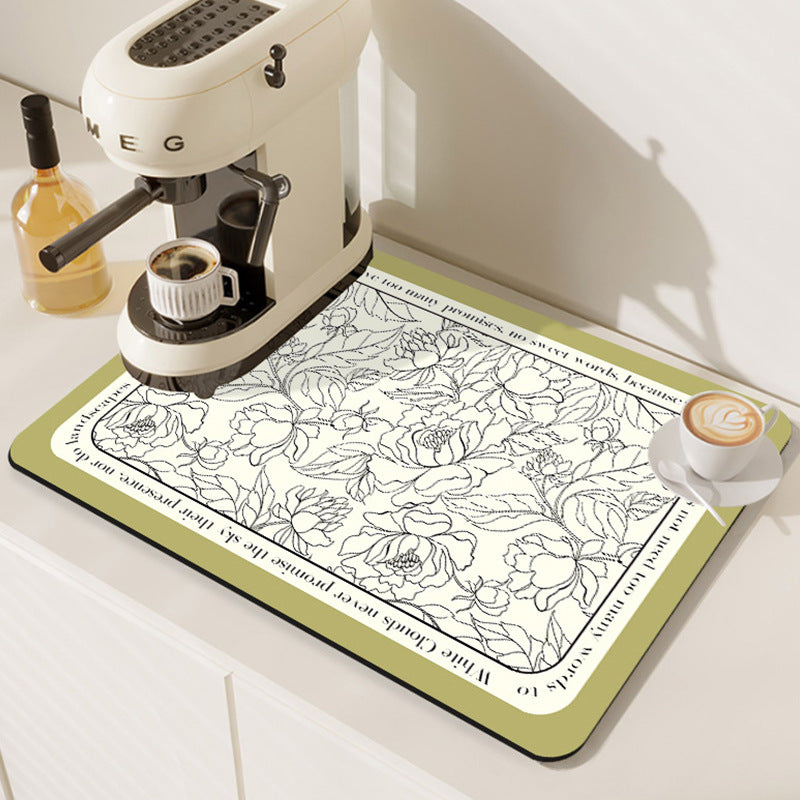 Artistic Kitchen Floor Mat
