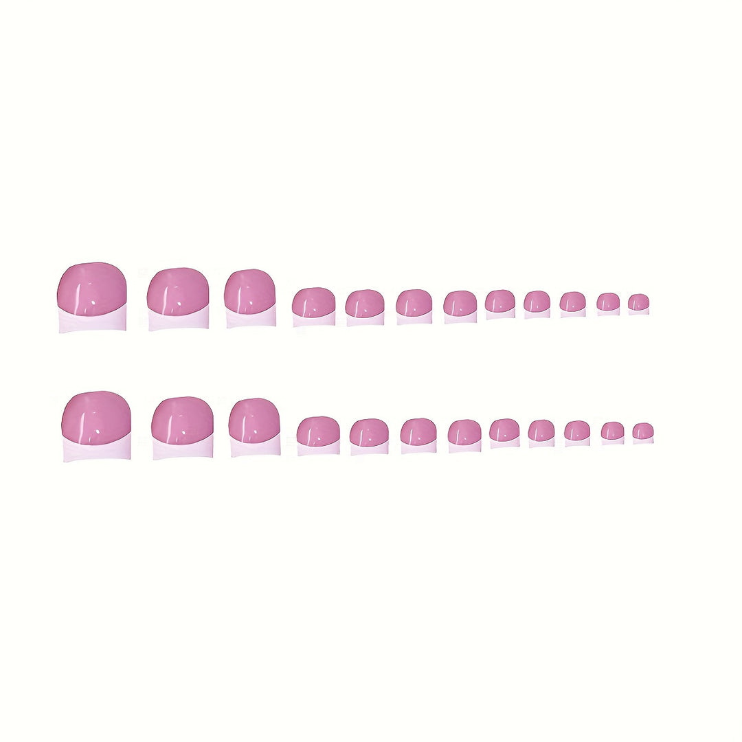 Elegant Acrylic Nail and Toe Art Set Kalsten