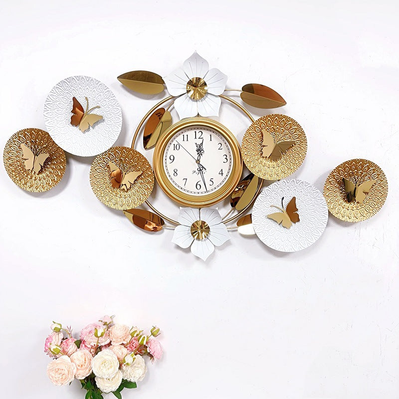 Decorative Butterfly Wall Clock Kalsten