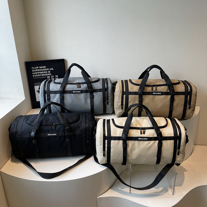 Sporty Travel Duffel With Durable And Water-Resistant Material Kalsten