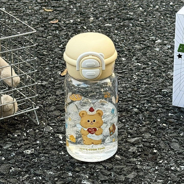 Ladies child-friendly drinking bottle with funny dog design Kalsten