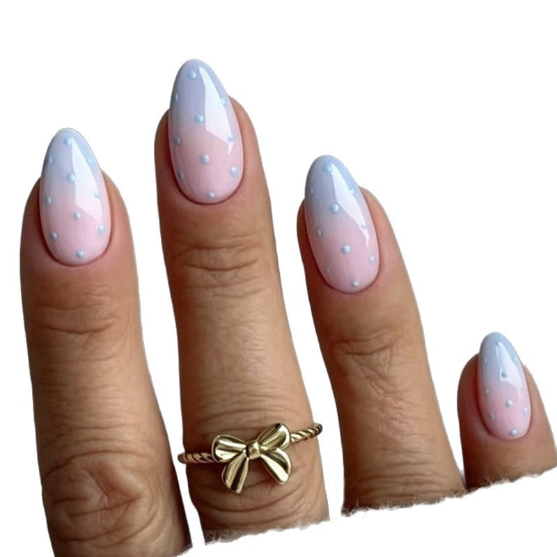 Elegant Polka Dot Long-Lasting Gel Nail Art Kalsten