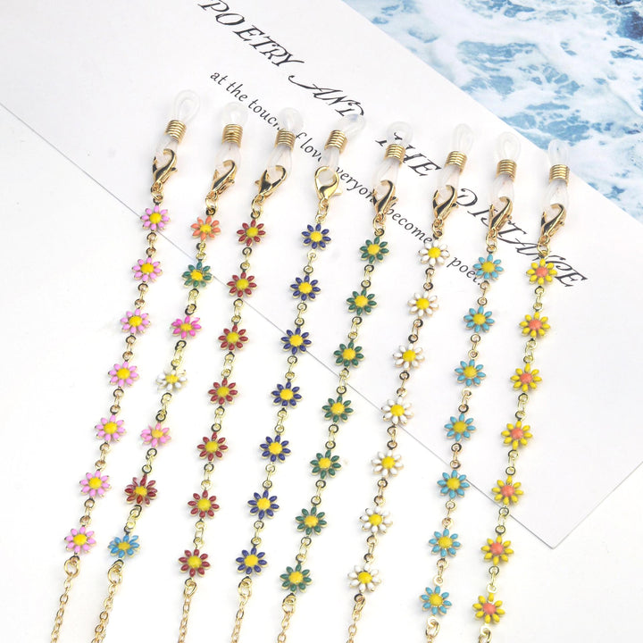 Floral Design Eyewear Chain Kalsten