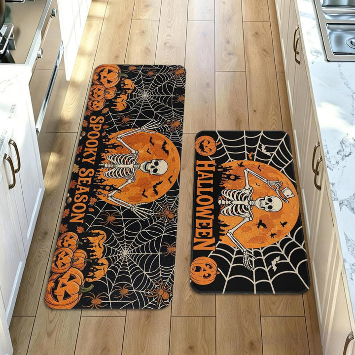 Floral Pattern Kitchen Comfort Mat Set Kalsten