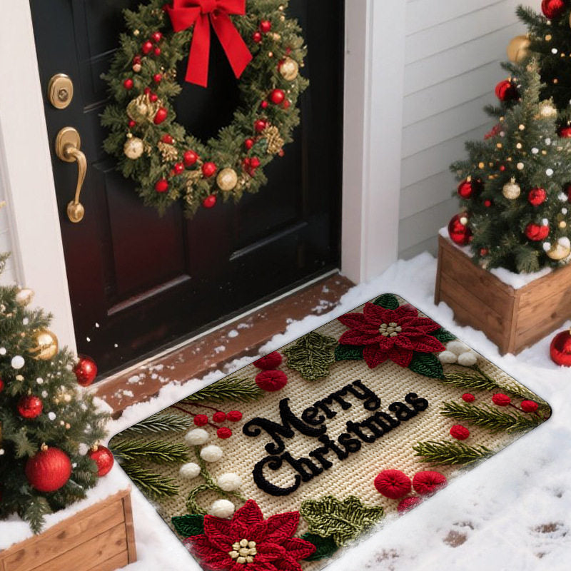 Christmas-Themed Door Mat Kalsten