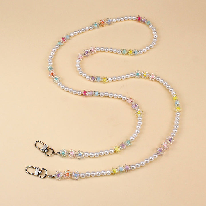 Elegant Pearl and Chain Necklace Kalsten