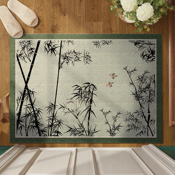 Decorative Floral Area Mat