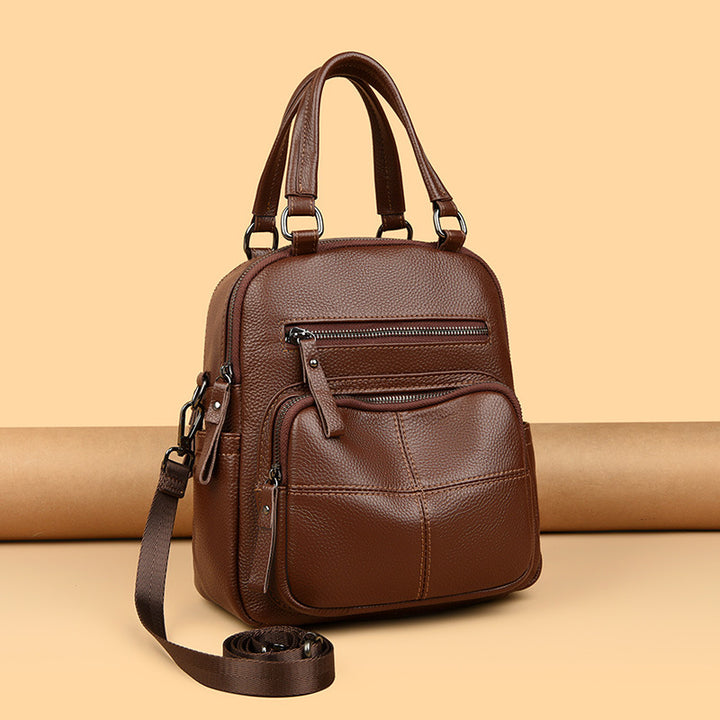 Multi-Functional Leather Handbag Kalsten
