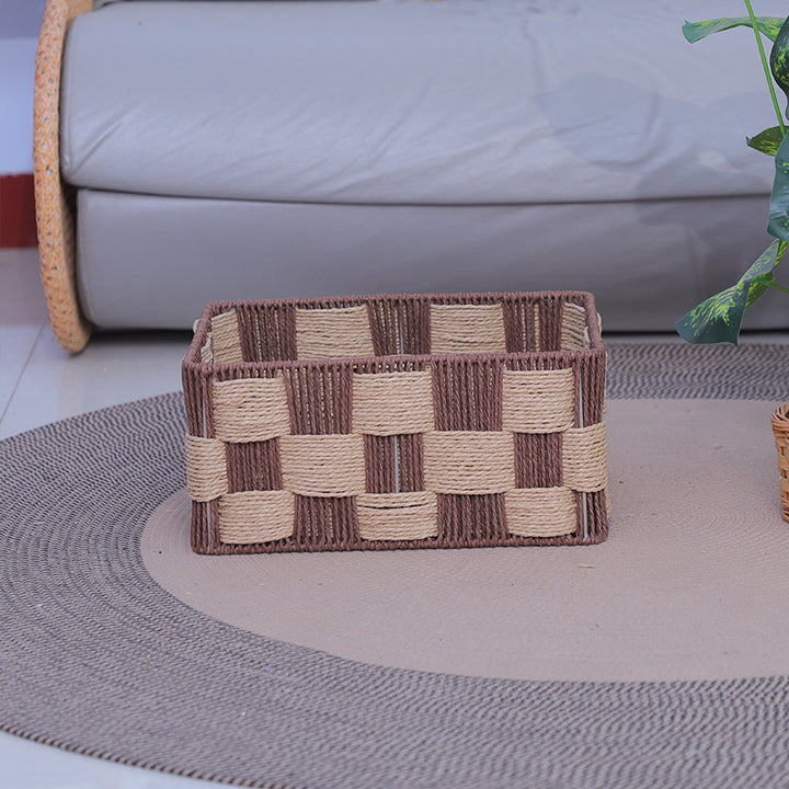 Woven Rectangular Storage Tray Kalsten