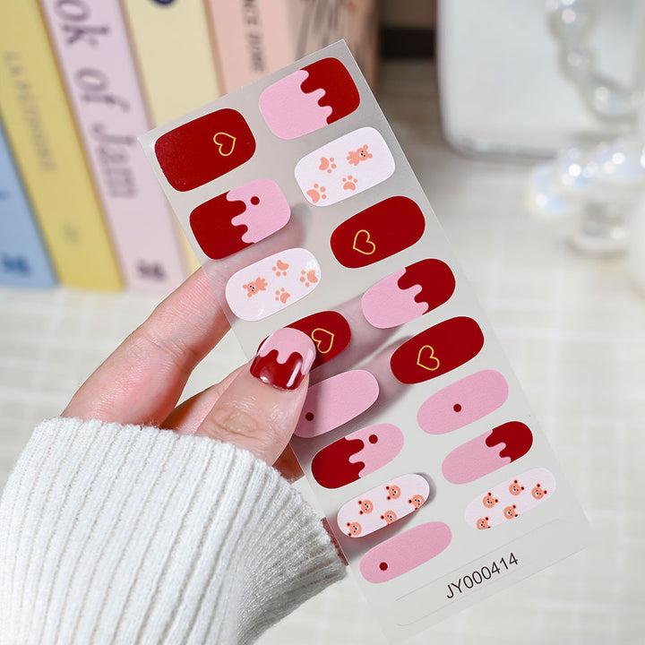 Vibrant Nail Art Stickers