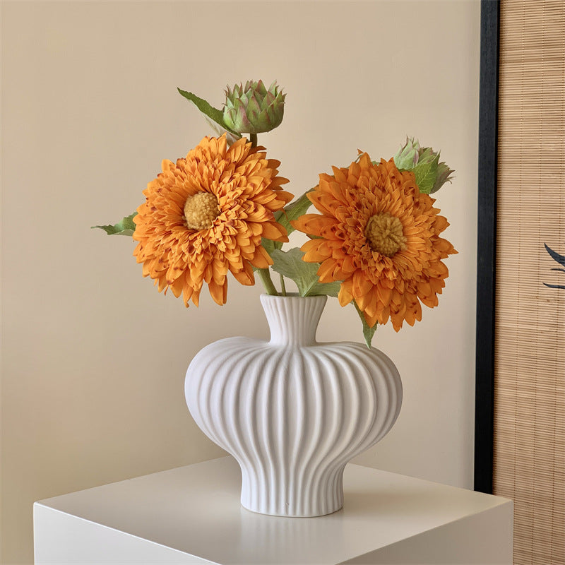 Decorative Floral Vase Arrangement for Home Decor