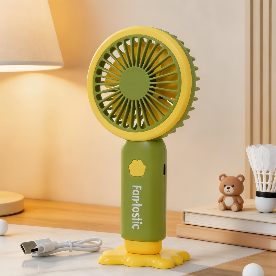 Women's portable handheld fan with splashy animal design Kalsten