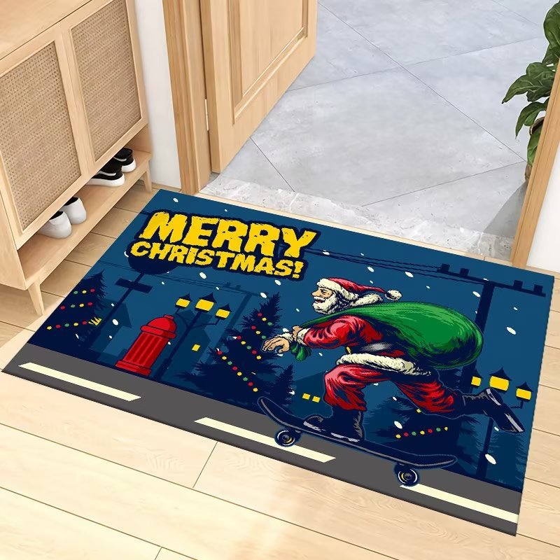 Festive Christmas Entrance Mat Kalsten