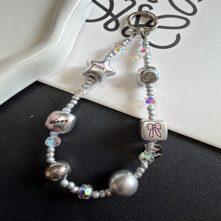 Decorative Beaded Charm Keychain Kalsten 1790135619