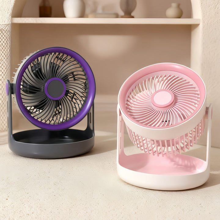 Portable table fan with flexible cooling function Kalsten