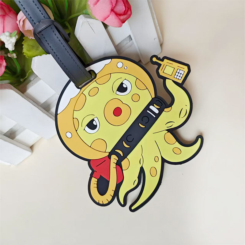 Unisex Luggage Tag in Playful Mermaid Design Kalsten