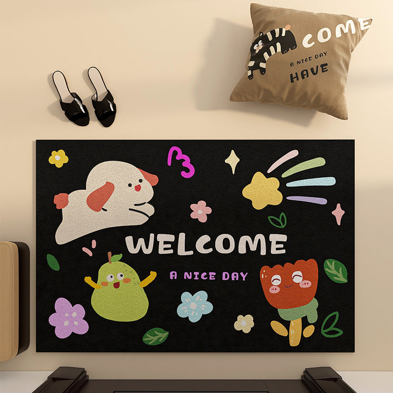 Playful Animal-Themed Bath Mat