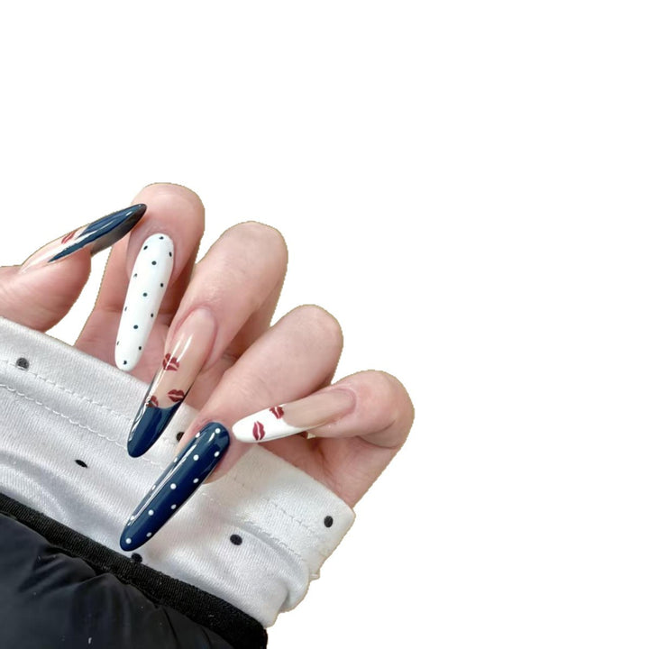 Decorative Long Stiletto Nail Enhancements