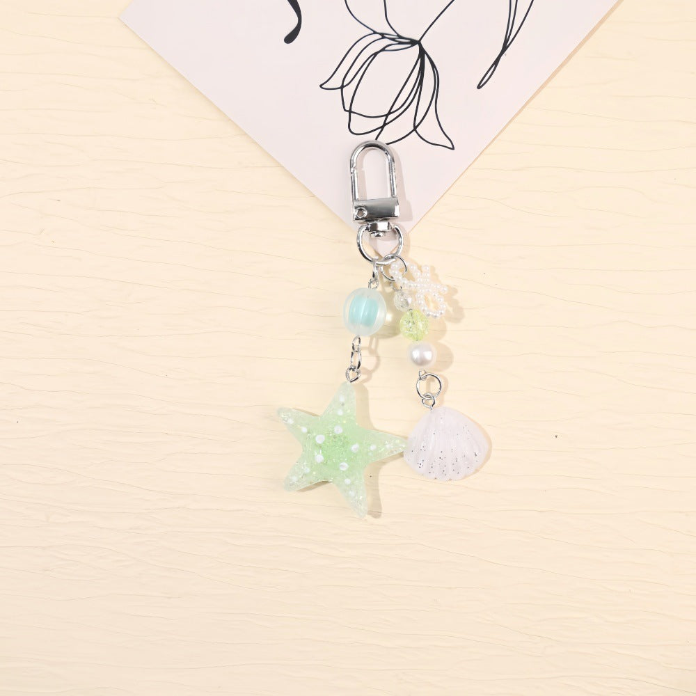 Keychain with Maritime Design and Sparkling Accents Kalsten