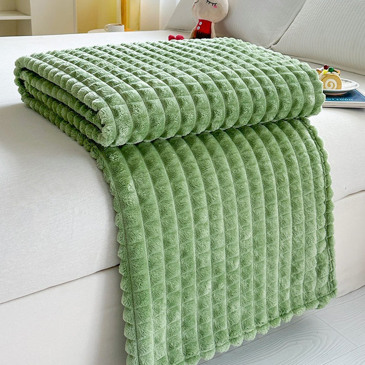 Ridge Textured Throw Blanket Kalsten